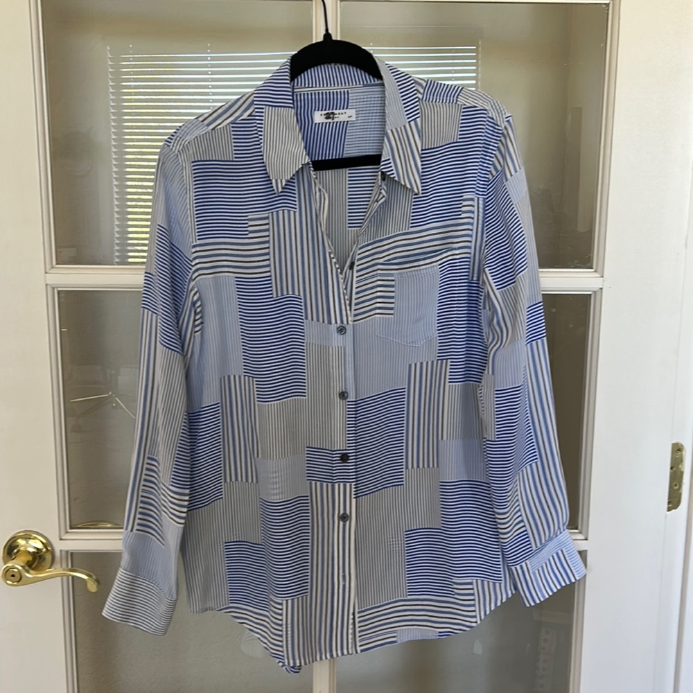 EQUIPMENT Silk Button-up Blouse